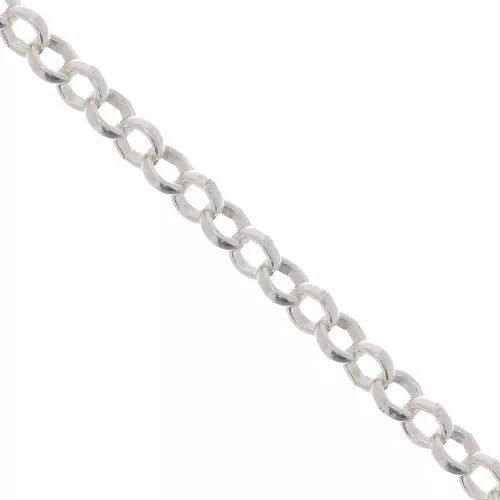 Cadena malla jaseron 3.3 mm Plata 925 x50cm
