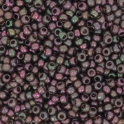 Cuentas de Rocalla Preciosa 11/0 de 2 mm - Purple Gold Iris x20 g