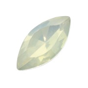 Cabuchones facetados forma navette de resina 18x9 mm Sky blue x5|raw }}