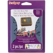 Molde de silicono Sculpey para hacer joyeria Fantasia x1