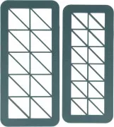 Sculpey - 2 moldes calados para moldeado y arcilla polimérica