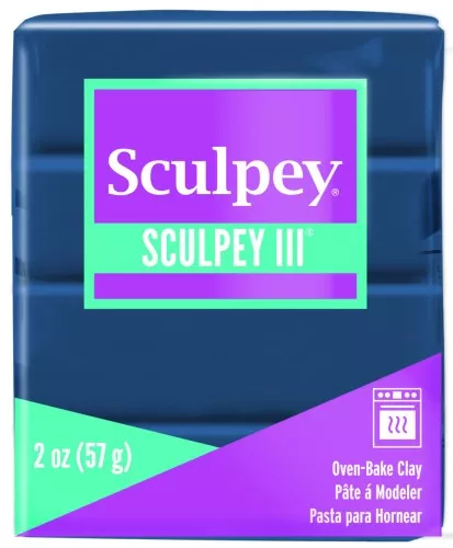 Pasta Sculpey III 57 gr Navy Pearl (n°1135)