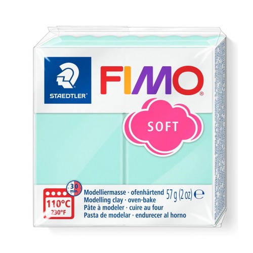 Pasta Fimo Soft 57gr Mint (n°505)