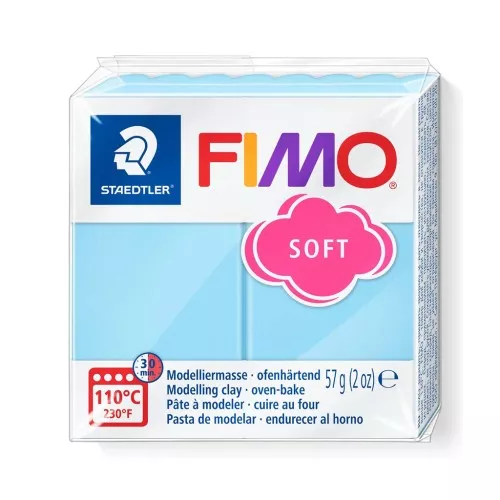 Pasta Fimo Soft 57gr Aqua (n°305)