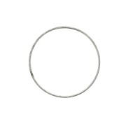 Círculo desnudo de metal para atrapasueños suspensión y lámparas 10cm Plateado env|raw }}