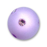 Redonda strass Polaris 10 mm Violet x1