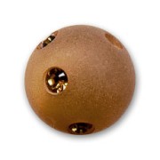 Redonda strass Polaris 10 mm Smoked Topaz x1