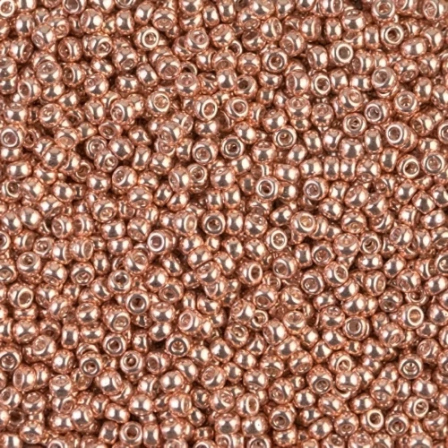 Rocalla Miyuki 11/0 1072L - Galvanized Apricot Gold