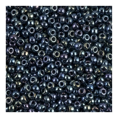 Rocalla Miyuki 11/0 456 - Gunmetal Iris
