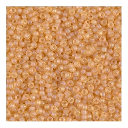 Rocalla Miyuki 15/0 132FR - Light Topaz Mat AB