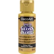 Pintura acrílico multi surface - DecoArt Americana Gloss - Antique Gold x59ml