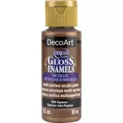 Pintura acrílico multi surface - DecoArt Americana Gloss - Rich Espresso x59ml