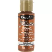 Pintura Acrilíca decorativa DecoArt Dazzling Metallics - Bright Copper x59 ml