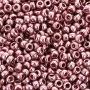 Cuentas de Rocalla Preciosa 11/0 de 2 mm - Rosa empolvado metalizado x 250 g