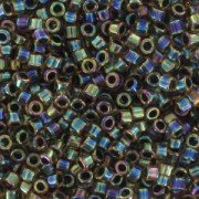 Miyuki Delica 11/0 DB0089 - Blue Lined Light Topaz AB|raw }}