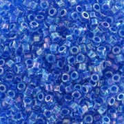 Miyuki Delica 11/0 DB0077 - Blue Lined Crystal AB|raw }}