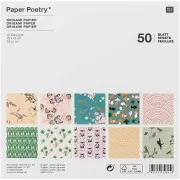 Surtido papeles origami Paper Poetry Jardin Japones x50 hojas