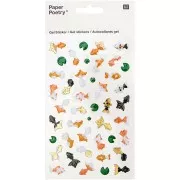 Surtido de 44 pegatinas especial Jardín Japonés - Paper Poetry Koïs/Lotus x1