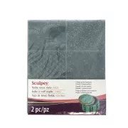 Placa de textura 14x17 cm para arcilla polimérica - Natura x2