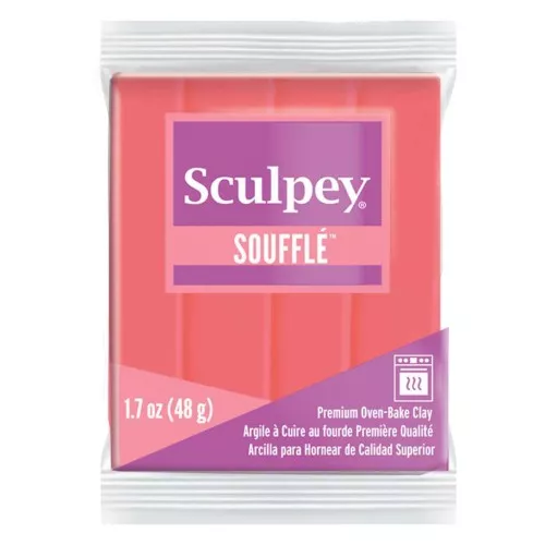 Pasta Sculpey Soufflé 48 gr  Mandarin (n°6009)