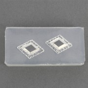 Molde de silicono para resina - rombo 41x20x7 mm x1|raw }}