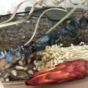 Cane Cone natural - flor seca para tus creaciones DIY x1 varilla