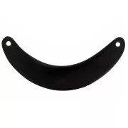 Entrepieza para collar cuerno étnico 89x18 mm Marrón x1