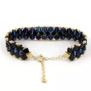 Cymbal Bead Endings - Terminal de acabado Silky Beads 7x8mm Kalivia plateado envej. x1