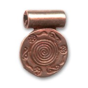 Colgante redondo 16 mm cobre x1|raw }}