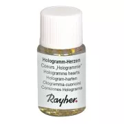 Purpurinas para manualidades coeur hologramme 3 mm - Color Oro x10ml