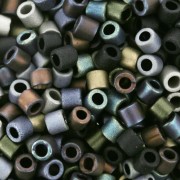 Mix Miyuki Delica 8/0 - Flat Iron x8g