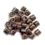Miyuki Delica 11/0 Hex Cut DBC0022 - Bronce oscuro metalizado x8 g