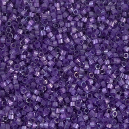 Miyuki Delica 11/0 DB1810 - Dyed Purple Silk Satin x8g