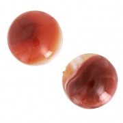 Cabuchón redondo 18 mm Lace Red Agate