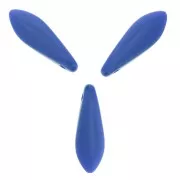 Dagas de vidrio 5x16 mm Opaque Sapphire x50