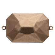 Engaste para pegar PureCrystal 4627 27x18,5 mm bronce 2 anillas