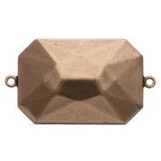 Engaste para pegar PureCrystal 4627 27x18,5 mm bronce 2 anillas