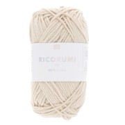 Algodón Ricorumi par Rico Design para Amigurumi Ivoire 061 x 25g