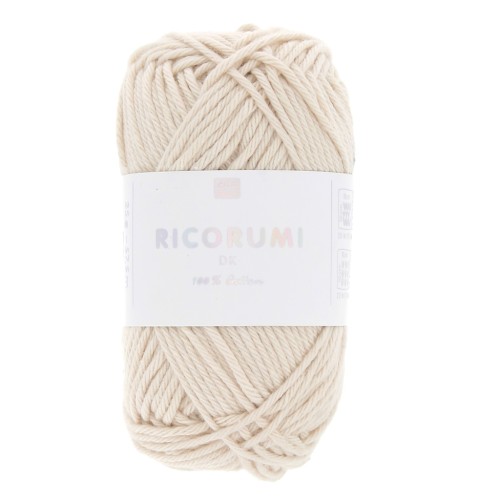 Algodón Ricorumi par Rico Design para Amigurumi Ivoire 061 x 25g