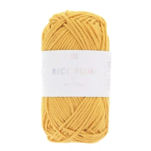 Algodón Ricorumi par Rico Design para Amigurumi Safran 063 x 25g