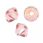 Rose Peach - Tupis de Cristales de PureCrystal 5328 3 mm Rosa Peach Shimmer x50 Tupis de Cristales de PureCrystal 5328 3 mm Rosa Peach Shimmer x50