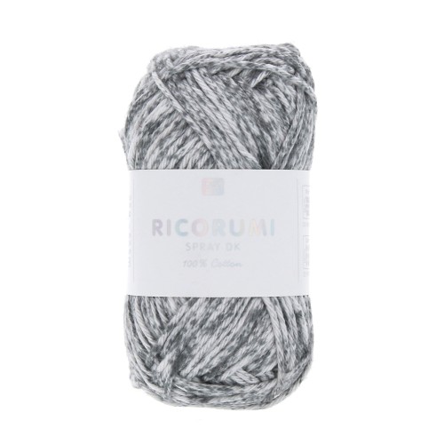 Algodón Ricorumi Spray de Rico Design para Amigurumi Gris 010 x25g