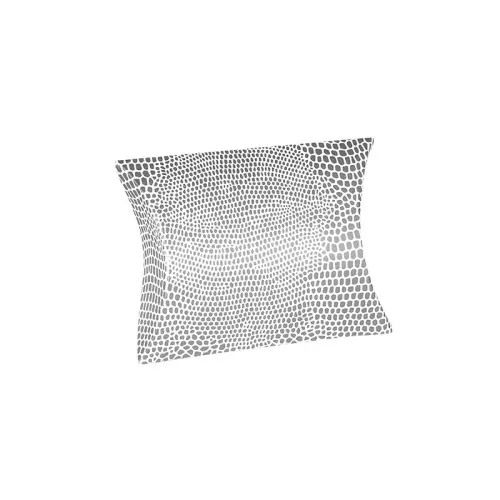 Caja regalo joyería 7x7.5x2.3 cm estampado serpent Blanco et Plateado x1