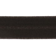 Cinta elástica 15 mm - Marrón Oscuro x 1m|raw }}