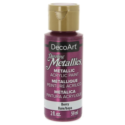 Pintura Acrilíca decorativa DecoArt Dazzling Metallics -  Baie x59 ml