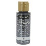 Pintura Acrilíca decorativa DecoArt Dazzling Metallics -  Zinc x59 ml