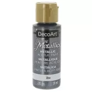 Pintura Acrilíca decorativa DecoArt Dazzling Metallics -  Zinc x59 ml