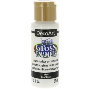Pintura acrílico multi surface - DecoArt Americana Gloss - Blanco x59ml|raw }}