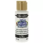 Pintura acrílico multi surface - DecoArt Americana Gloss - Blanco x59ml