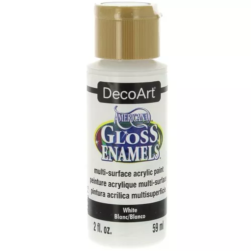 Pintura acrílico multi surface - DecoArt Americana Gloss - Blanco x59ml
